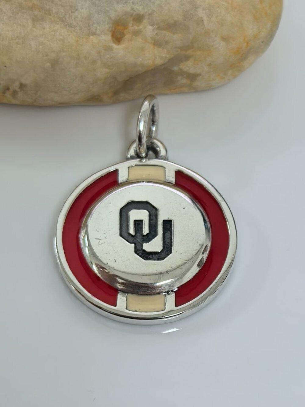 James Avery Enamel The University of Oklahoma School Spirit Charm